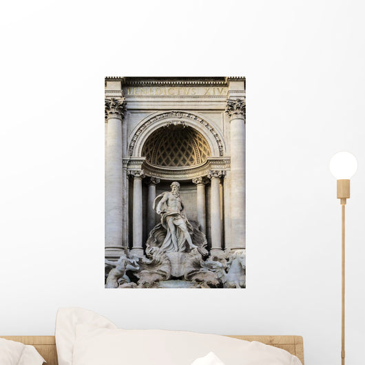 Trevi Fountain Architect Nicola Wall Decal