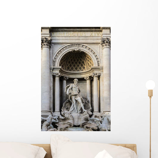 Trevi Fountain Architect Nicola Wall Decal