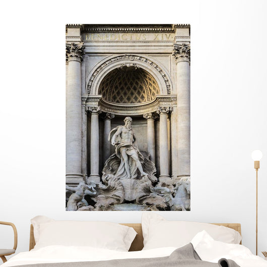 Trevi Fountain Architect Nicola Wall Decal