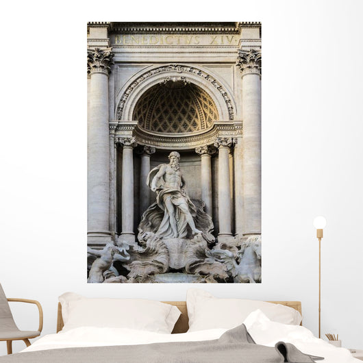 Trevi Fountain Architect Nicola Wall Decal