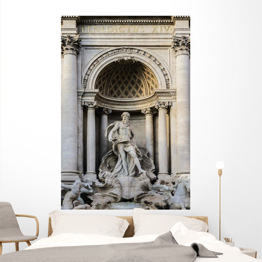 Trevi Fountain Architect Nicola Wall Decal
