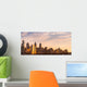 Philadelphia Skyline Sunrise Wall Decal
