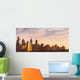 Philadelphia Skyline Sunrise Wall Decal