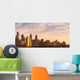 Philadelphia Skyline Sunrise Wall Decal