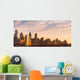 Philadelphia Skyline Sunrise Wall Decal