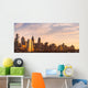 Philadelphia Skyline Sunrise Wall Decal