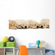 Golden Retriever Puppies Wall Decal Design 2