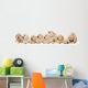 Golden Retriever Puppies Wall Decal Design 1