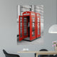 Red Telephone Booths London Wall Decal