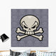 Skull and Crossbones Wall Decal