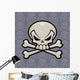 Skull and Crossbones Wall Decal