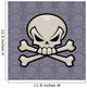 Skull and Crossbones Wall Decal