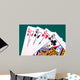 Cards Four Cards 03 Wall Decal