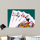 Cards Four Cards 03 Wall Decal