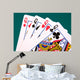 Cards Four Cards 03 Wall Decal