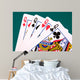Cards Four Cards 03 Wall Decal