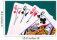 Cards Four Cards 03 Wall Decal