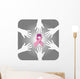 Circle Hands against Cancer Wall Decal