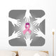 Circle Hands against Cancer Wall Decal