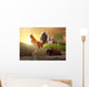 Country Farm Morning Wall Decal