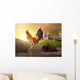 Country Farm Morning Wall Decal