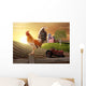 Country Farm Morning Wall Decal