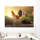 Country Farm Morning Wall Decal