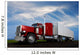 Big 18 Wheeler Wall Decal