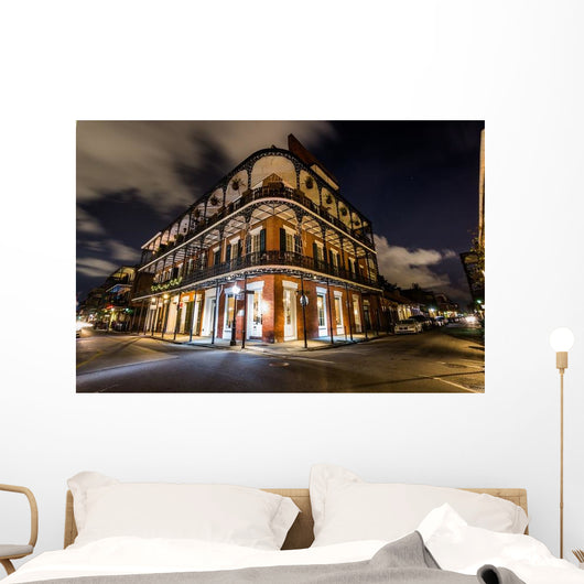 Downtown French Quarters New Wall Decal