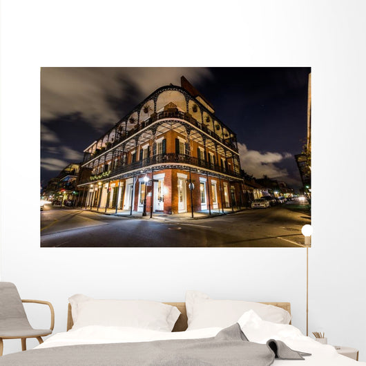 Downtown French Quarters New Wall Decal