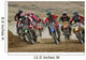 Racing Motocross Wall Decal