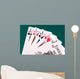 Cards Four Cards 09 Wall Decal
