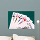 Cards Four Cards 09 Wall Decal