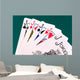 Cards Four Cards 09 Wall Decal