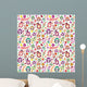 Abstract Design with Wall Decal