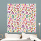 Abstract Design with Wall Decal