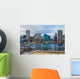 Waterfront Skyline Morning Wall Decal