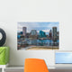 Waterfront Skyline Morning Wall Decal