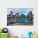 Waterfront Skyline Morning Wall Decal