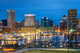Waterfront Skyline Evening Wall Decal