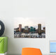 Waterfront Skyline Wall Decal