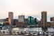 Waterfront Skyline Wall Decal