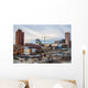 Waterfront and Construction Skyline Wall Decal