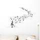 Music Notes Wall Decal