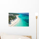 Caribbean Beach Aerial Wall Decal