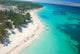 Caribbean Beach Aerial Wall Decal