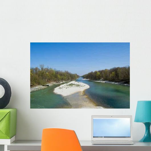 Isar Munich Wall Decal