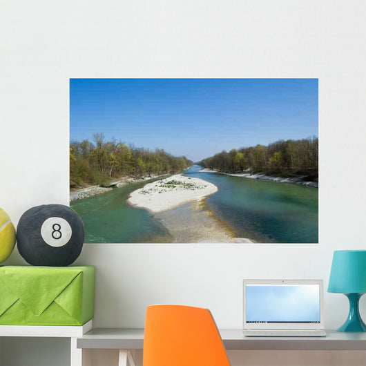 Isar Munich Wall Decal