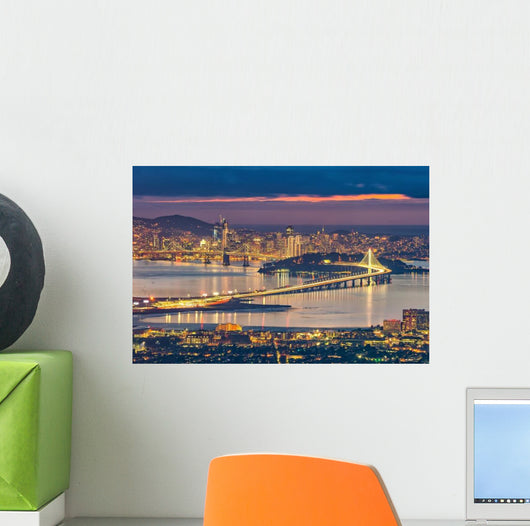 San Francisco Skyline Wall Decal