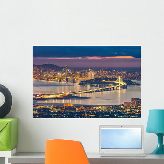 San Francisco Skyline Wall Decal